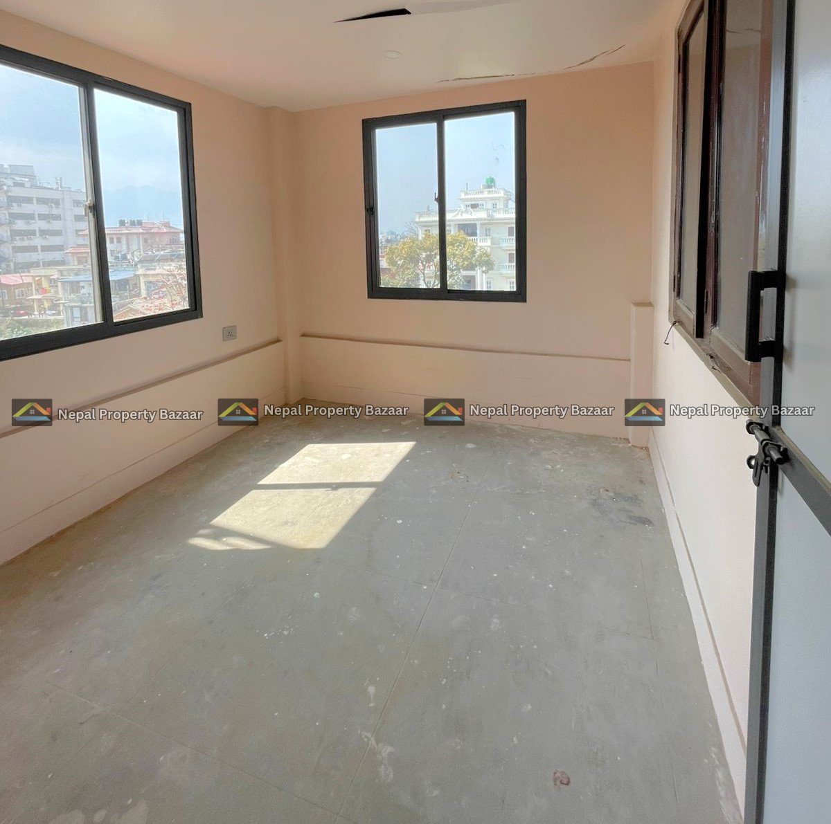 Large 3B2HK Top Floor Commercial Flat Rent in Baneshwor, Kathmandu (1)