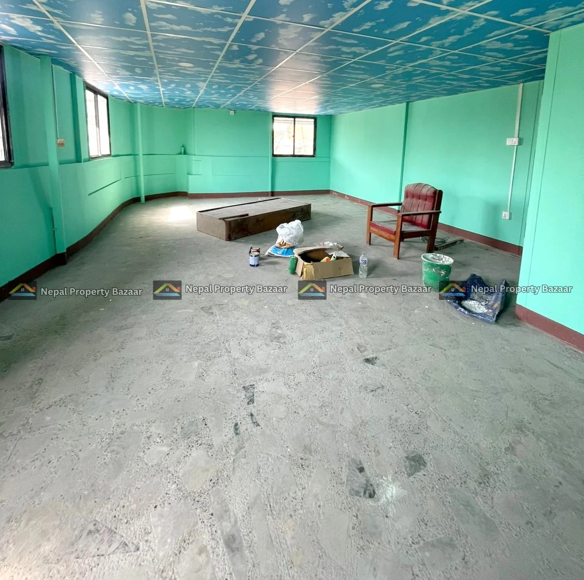 Large Top Floor Commercial Space Rent in Chabahil, Boudha, Kathamndu (3)