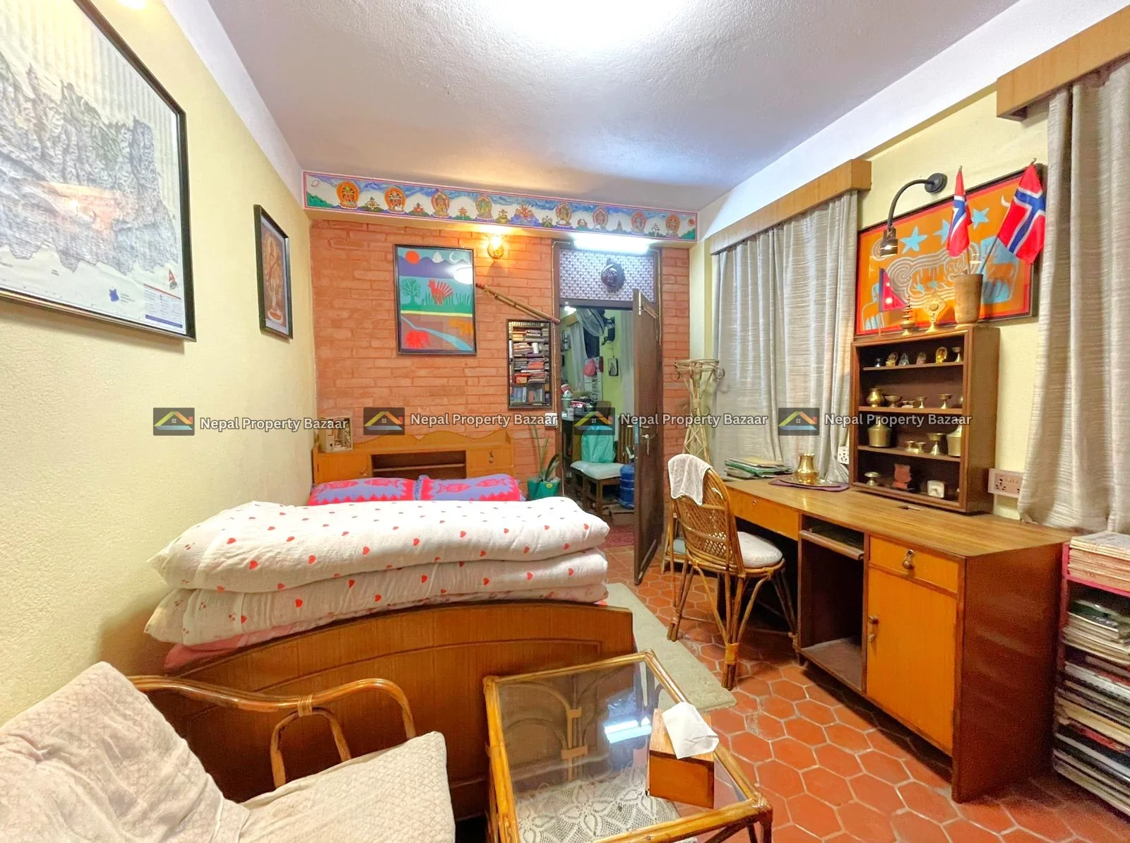 1BK Fully Furnished Studio Apartment Sharing Kitchen Rent in Srijananagar, Sallaghari, Bhaktapur (4)