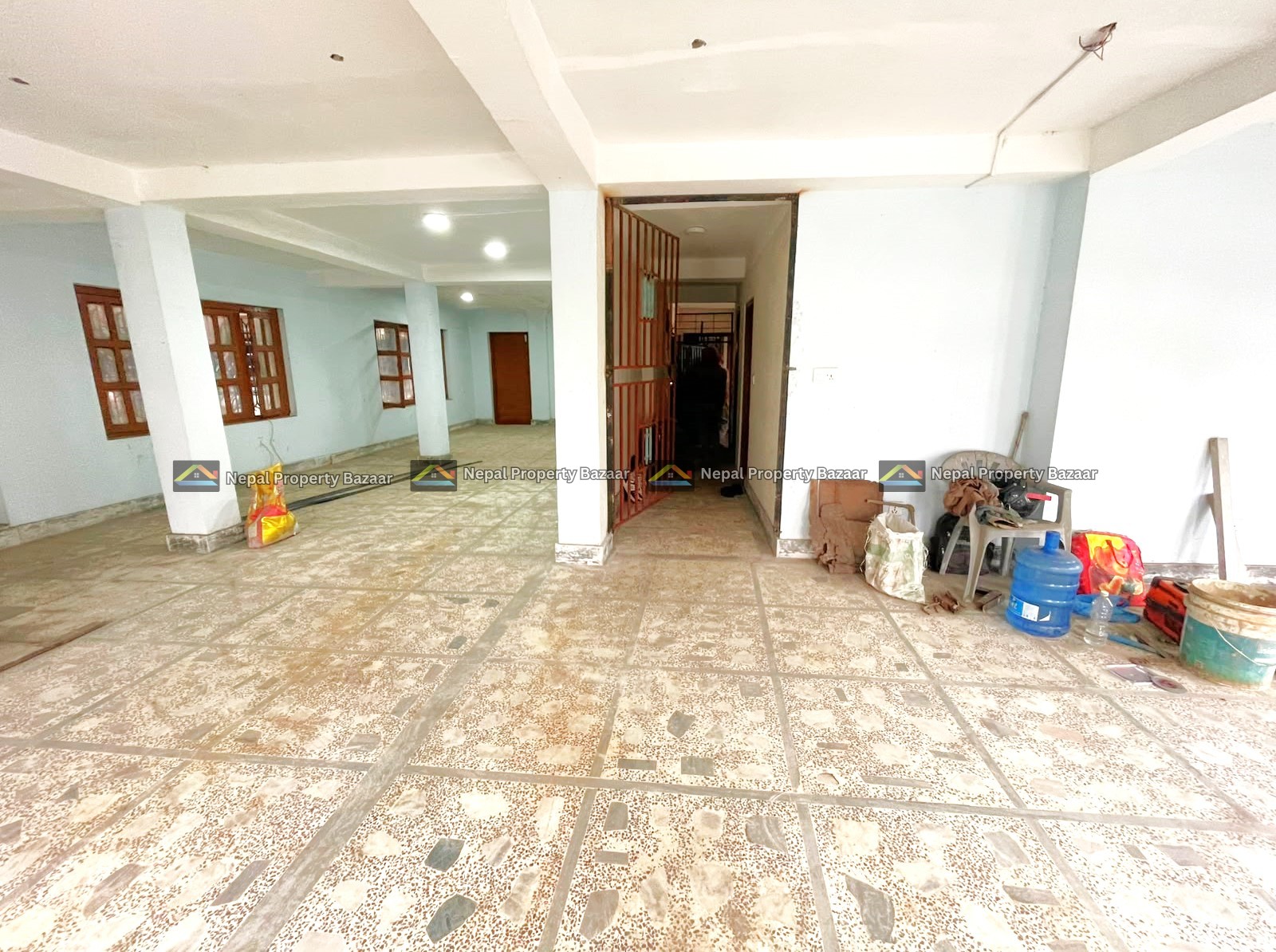 2 Large Commercial Hall With 3 Rooms Flat Rent in Ghattekulo Chowk, Dillibazaar, Kathmandu (2)