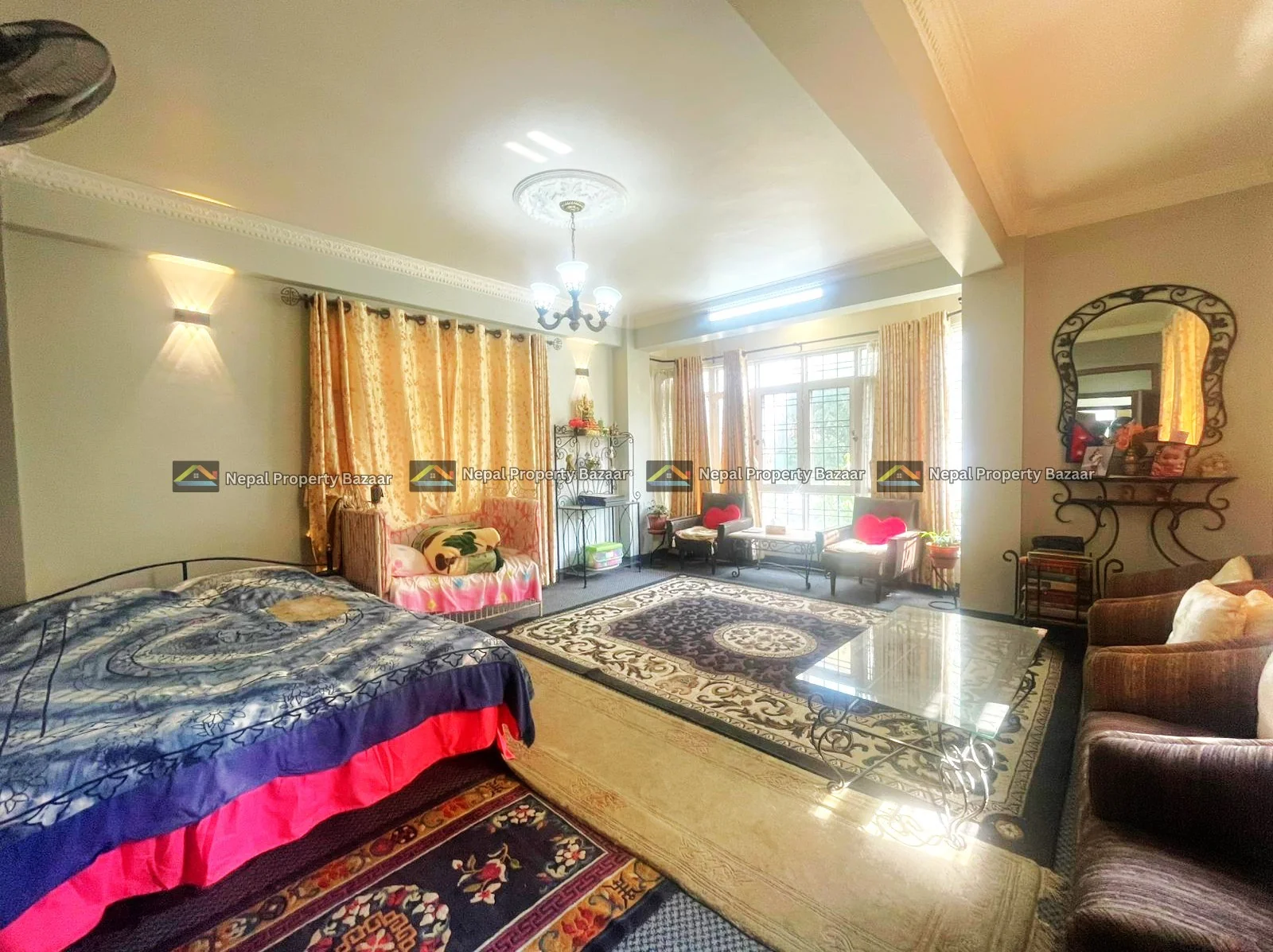 4BHK (3 Bathroom) No House Owner Semi Furnished Flat Rent in Kimdol, Swoyambhu, Kathmandu (1)