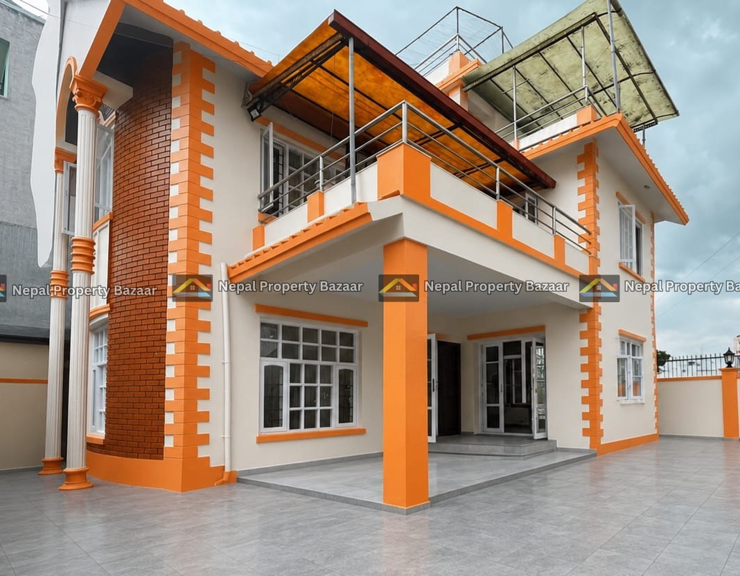 2.5 Storey Fully Furnished Bungalow House Rent in Dhumbarahi, Kathmandu (1)