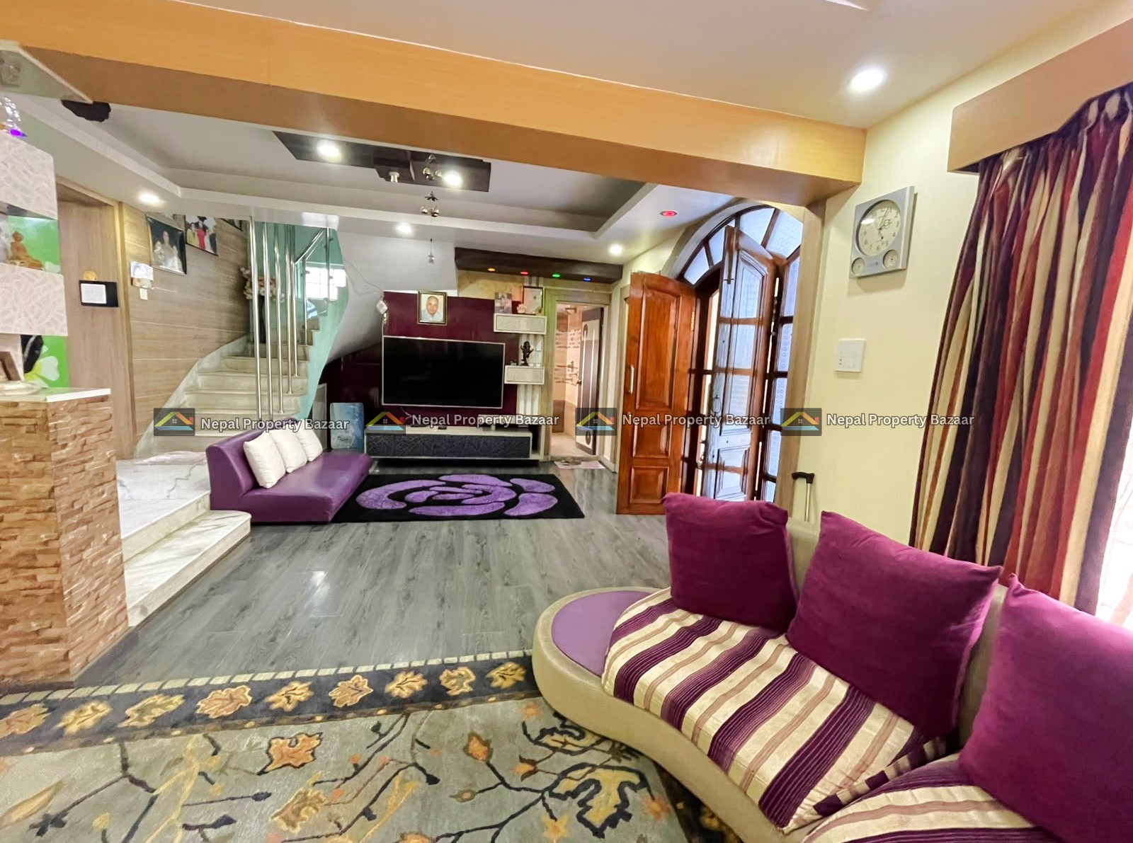 2.5 Storey Fully Furnished Bungalow House Rent in Dhumbarahi, Kathmandu (4)