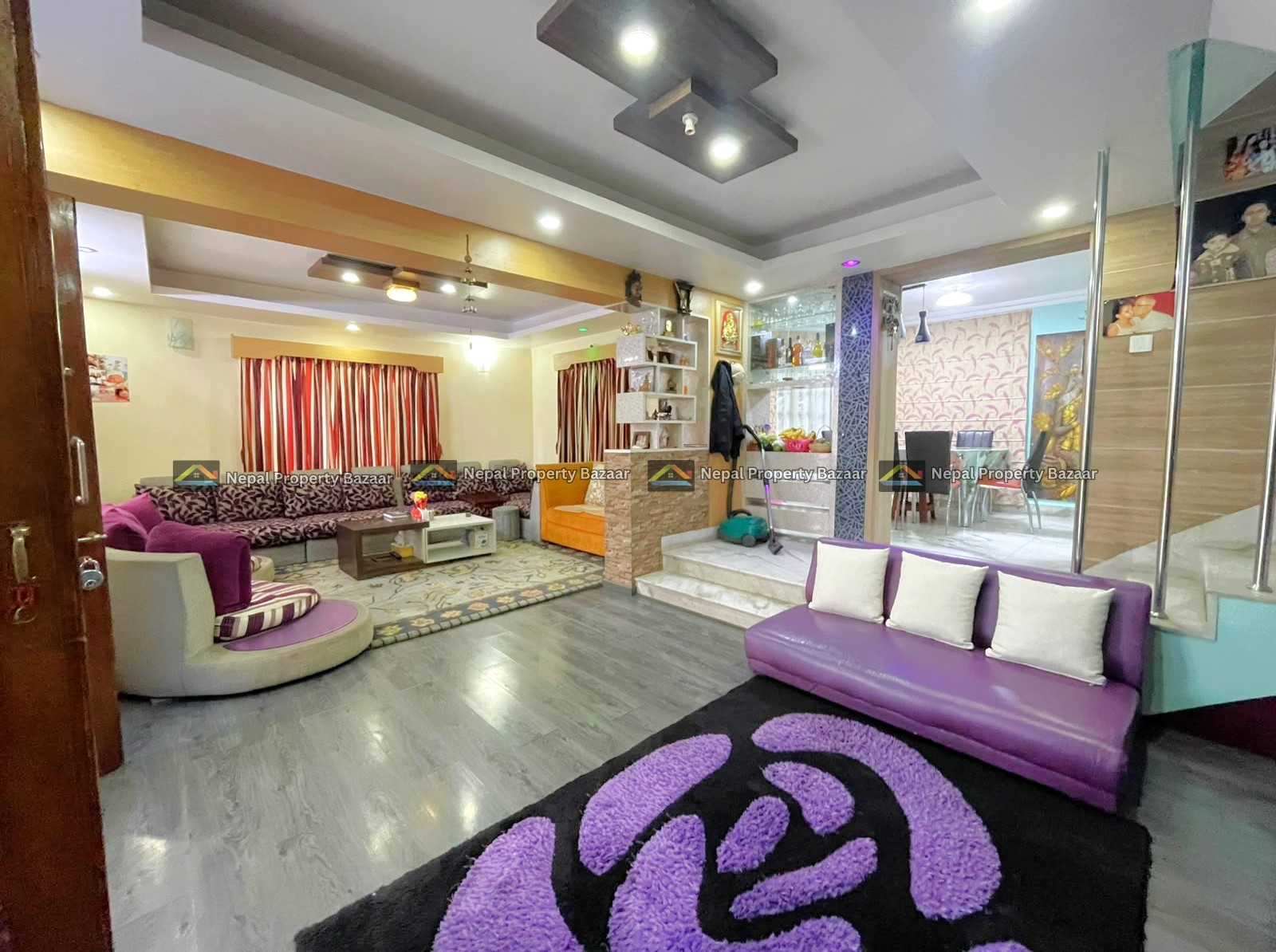 2.5 Storey Fully Furnished Bungalow House Rent in Dhumbarahi, Kathmandu (6)